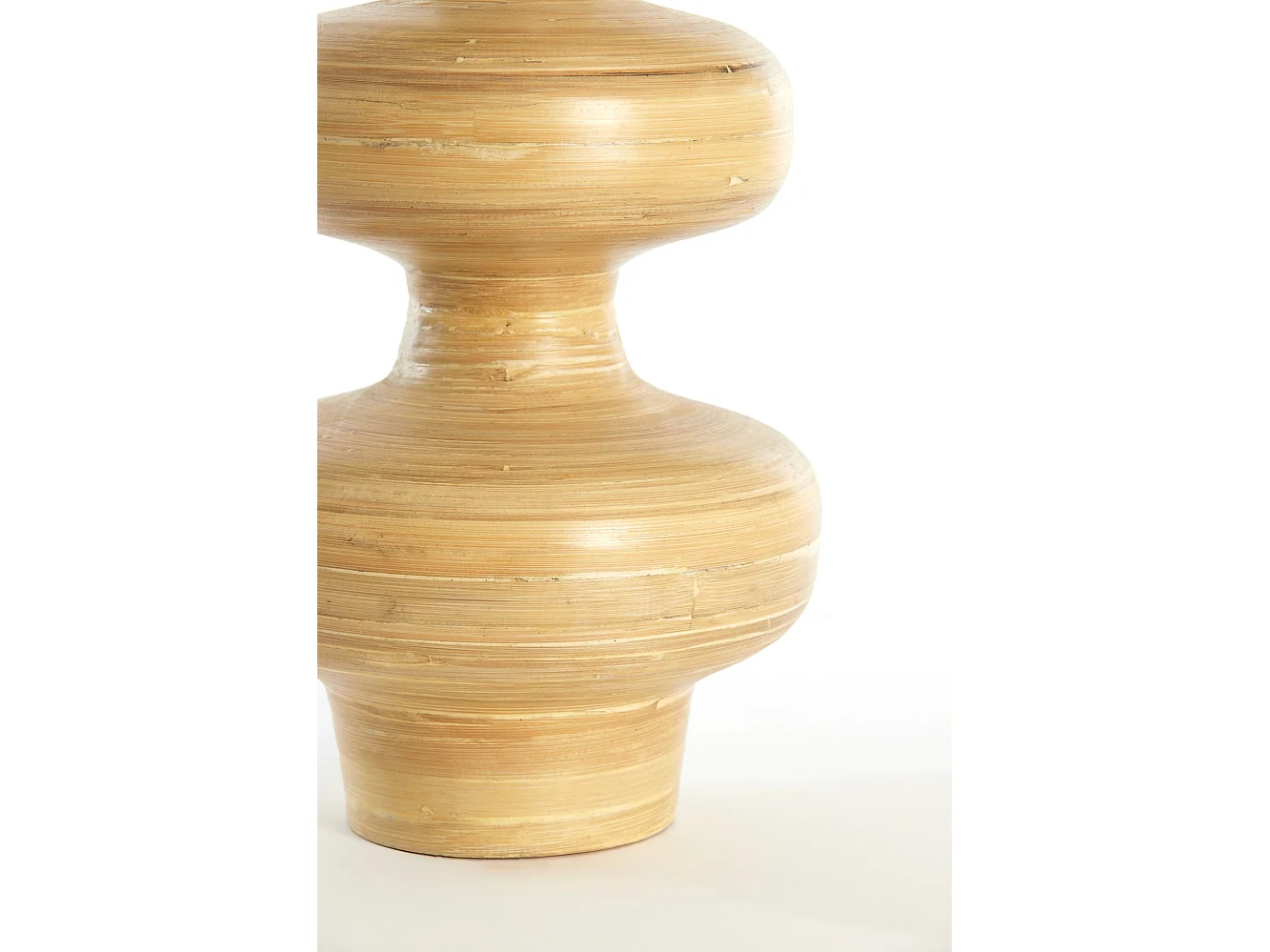 Vase CAMELEA - Ø19x38cm - Marron