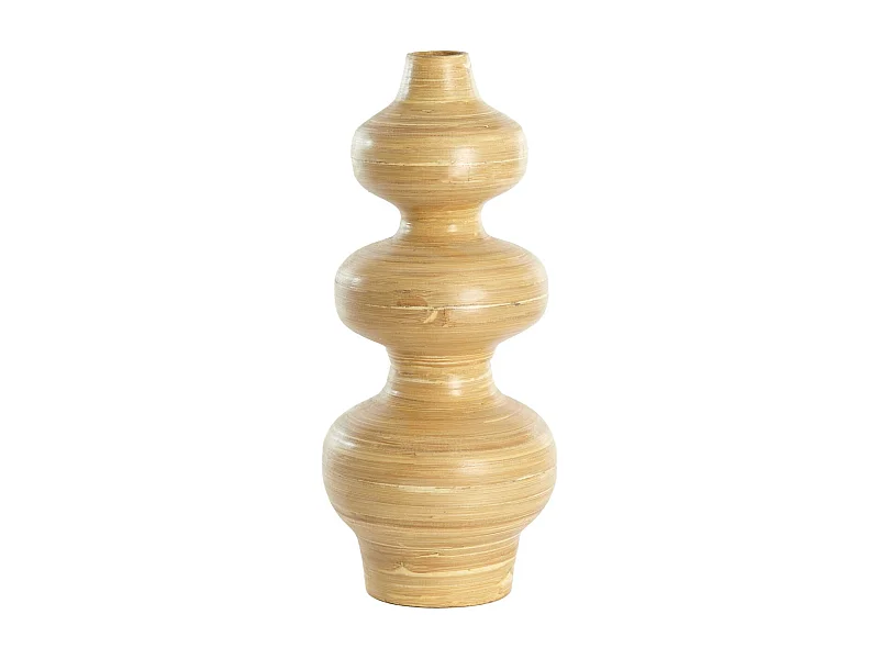 Vase CAMELEA - Ø19x38cm - Marron