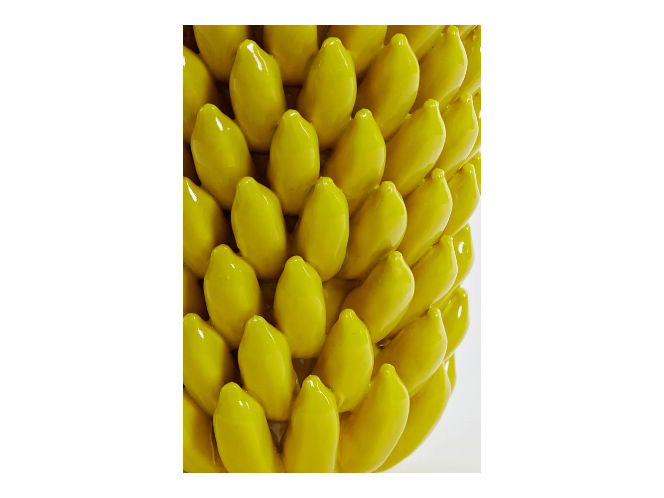 Vase ZITA - Ø25,5x34cm - Jaune