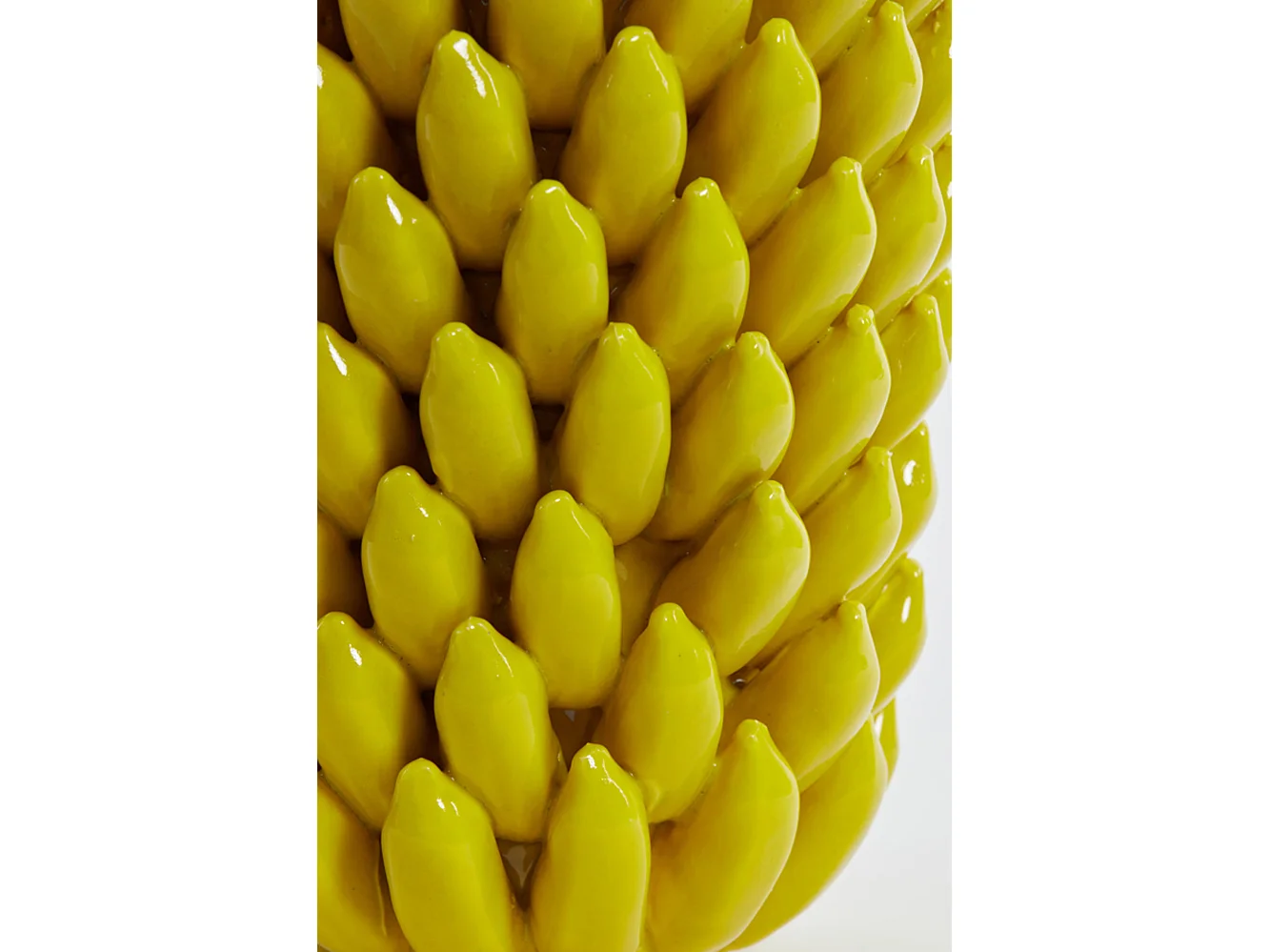 Vase ZITA - Ø25,5x34cm - Jaune