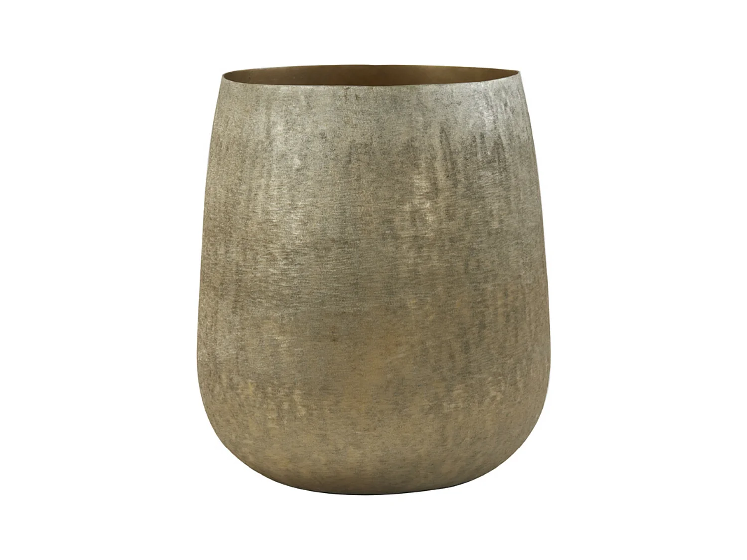 Pot GENOLI - Ø39x42cm - Doré