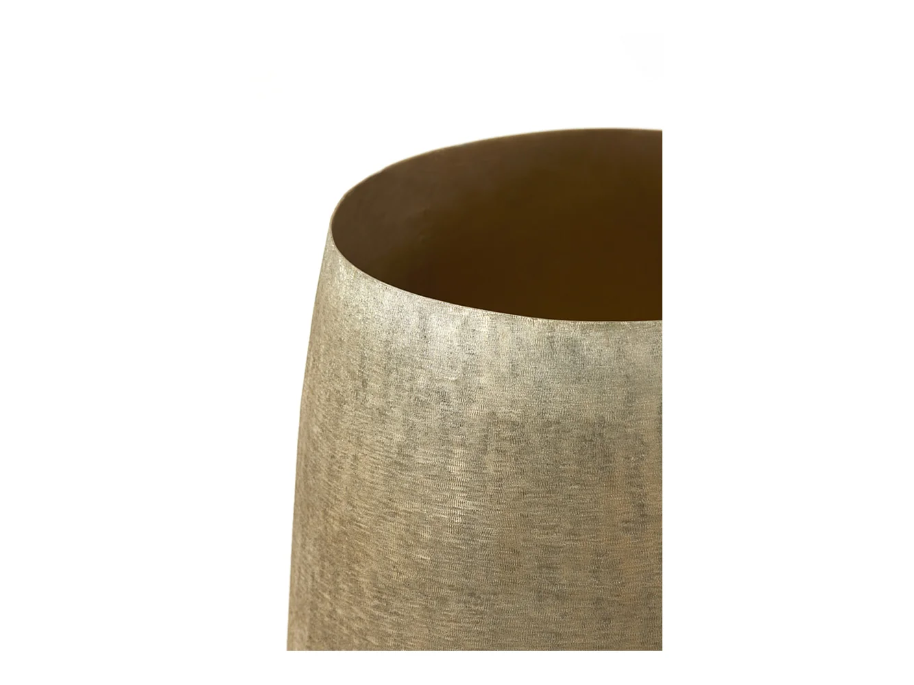 Pot GENOLI - Ø39x42cm - Doré