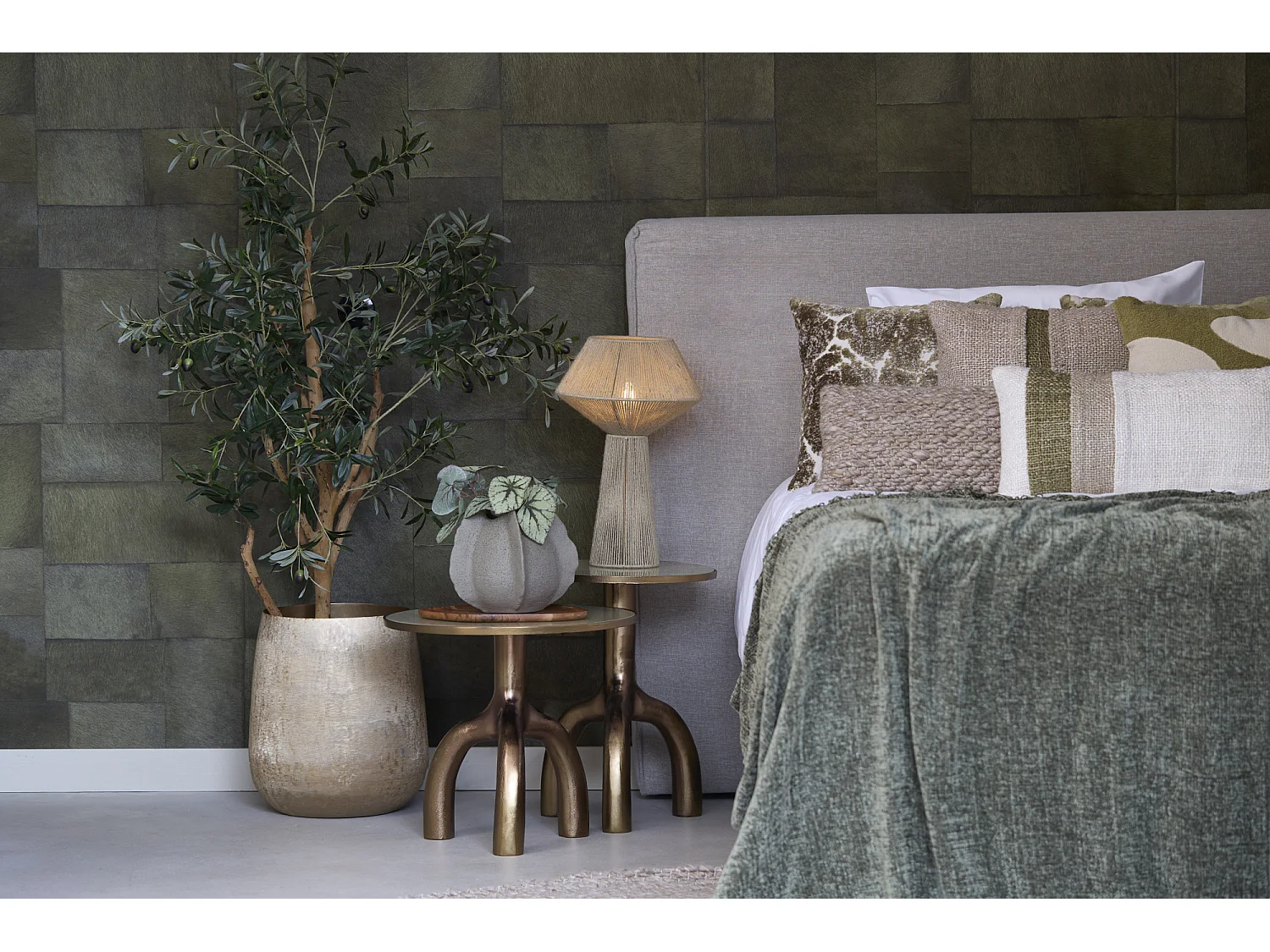 Pot GENOLI - Ø39x42cm - Goud