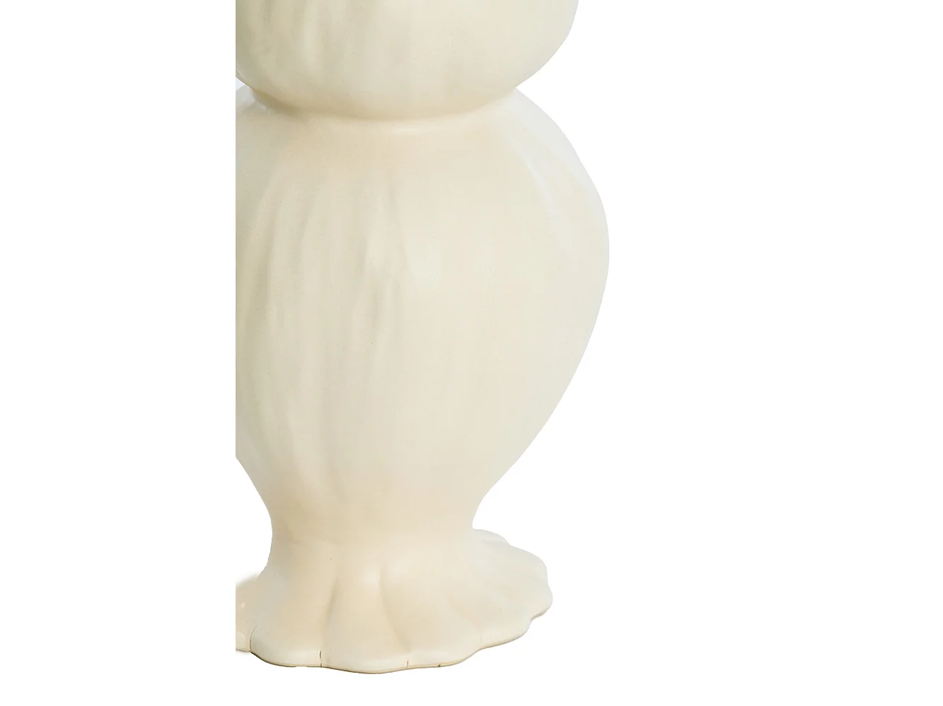 Vase REWA - Ø16x32cm - Blanc