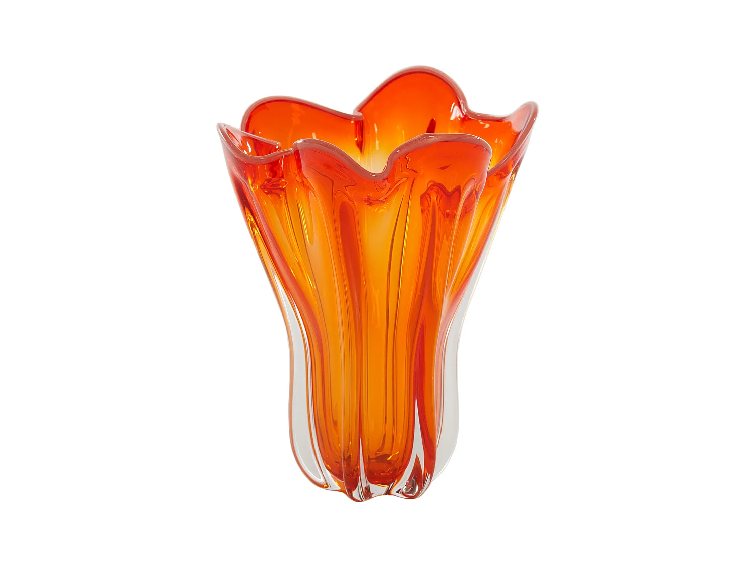 Vase KAZUNO - Ø26x32cm - Orange