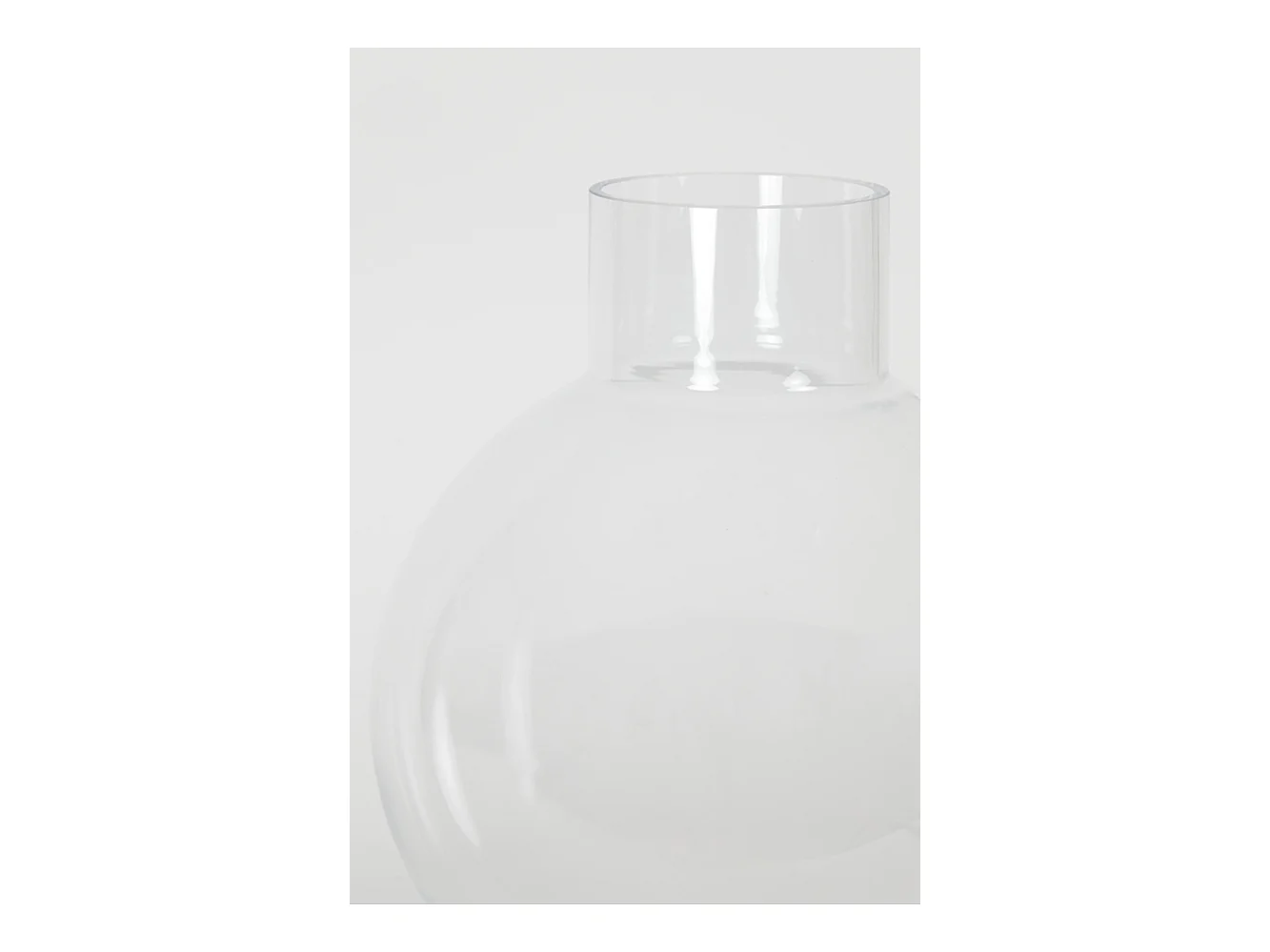 Vase KEISHA - Ø27,5x36,5cm - Transparent