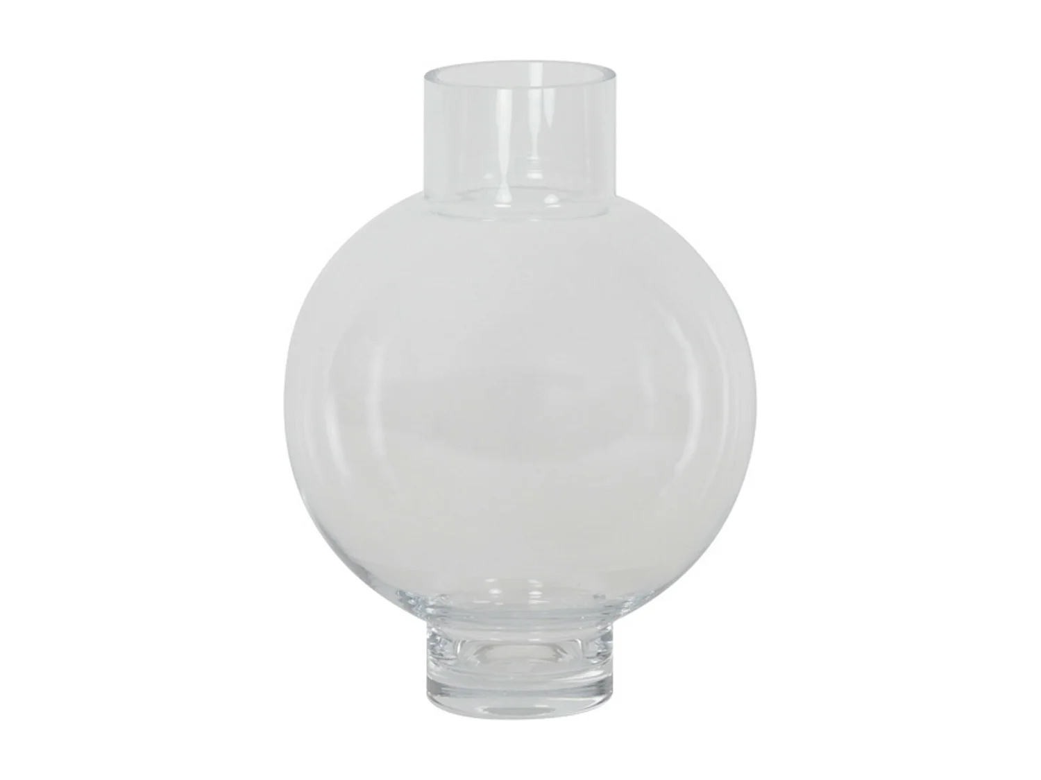 Vase KEISHA - Ø27,5x36,5cm - Klar