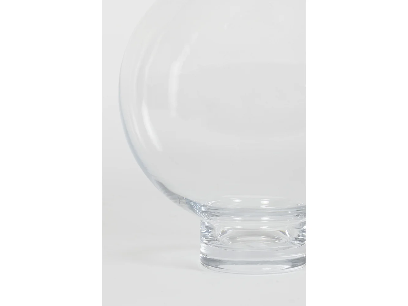 Vase KEISHA - Ø27,5x36,5cm - Klar