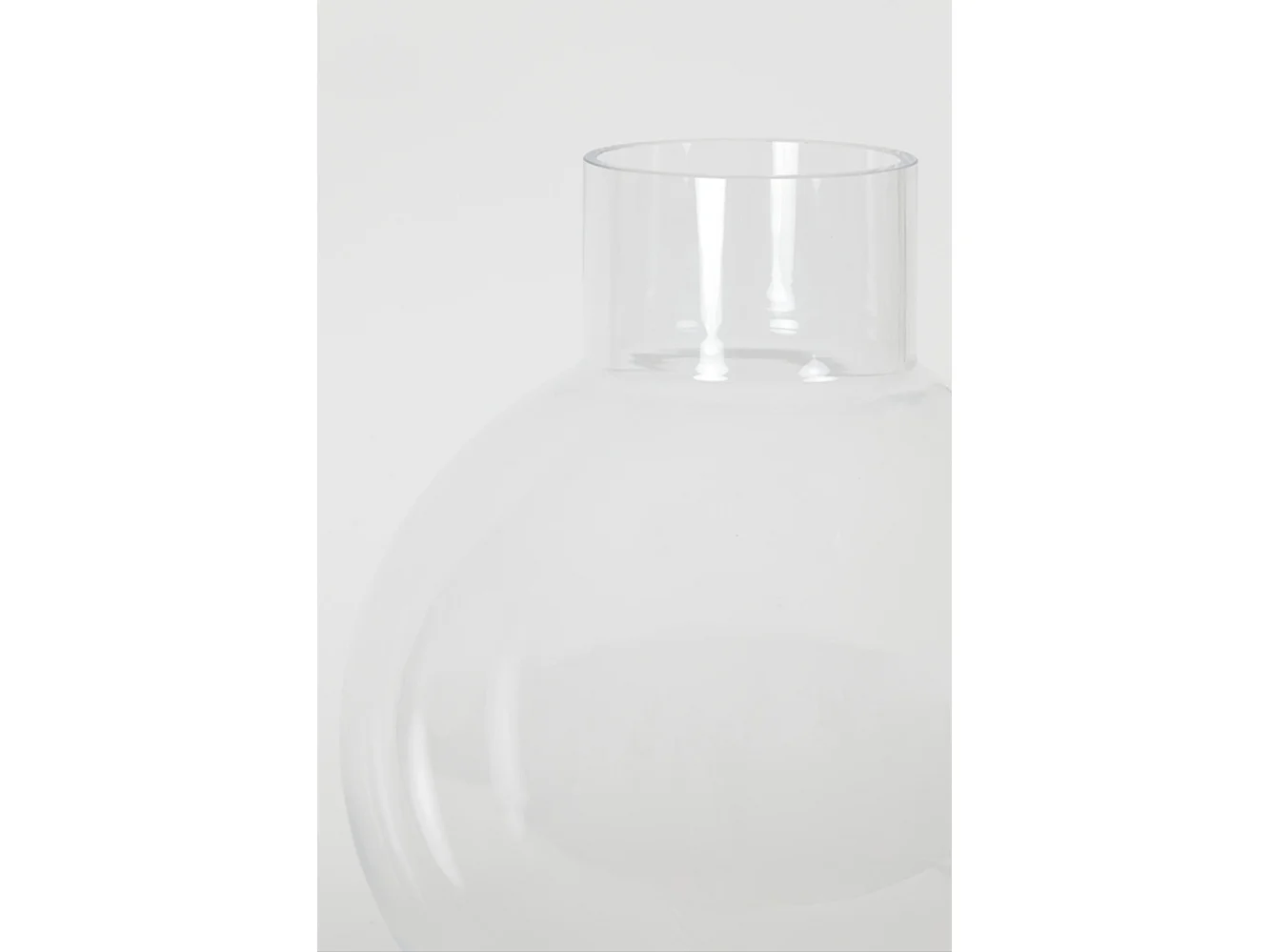 Vase KEISHA - Ø27,5x36,5cm - Klar