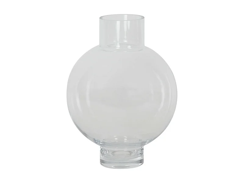 Vase KEISHA - Ø27,5x36,5cm - Transparent