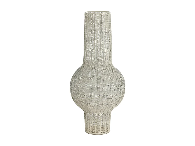 Vase COMPETA - Ø29x63cm - Blanc