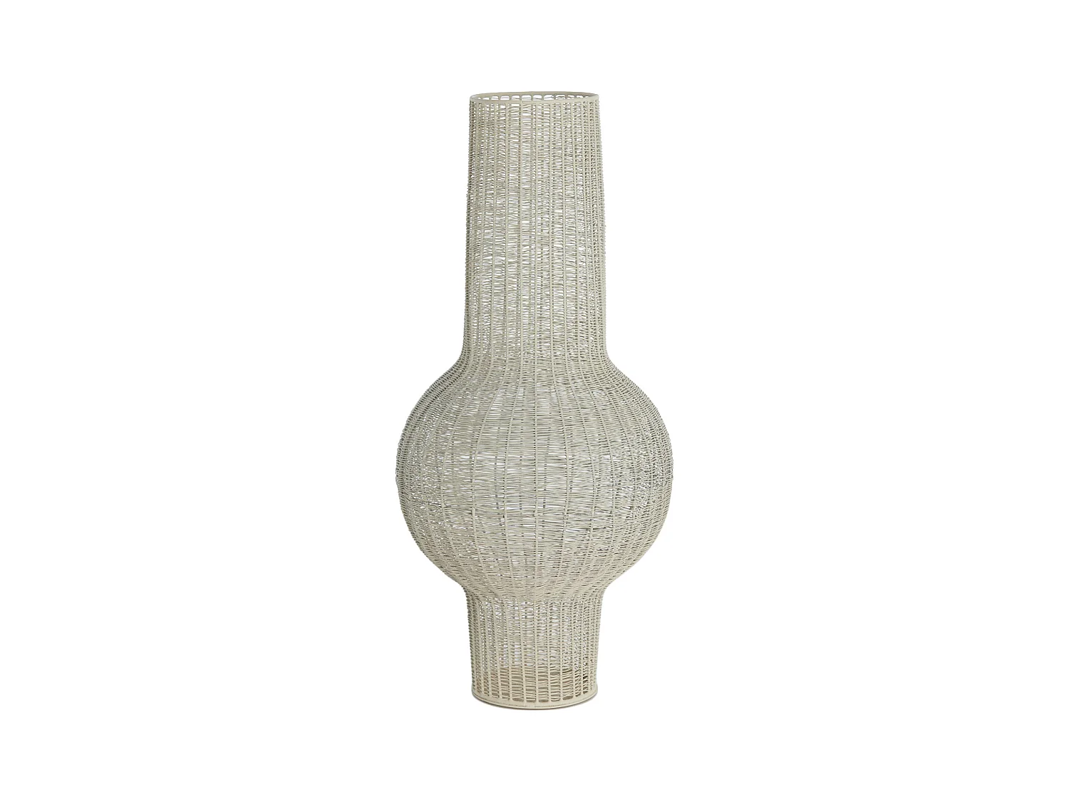 Vase COMPETA - Ø29x63cm - Blanc