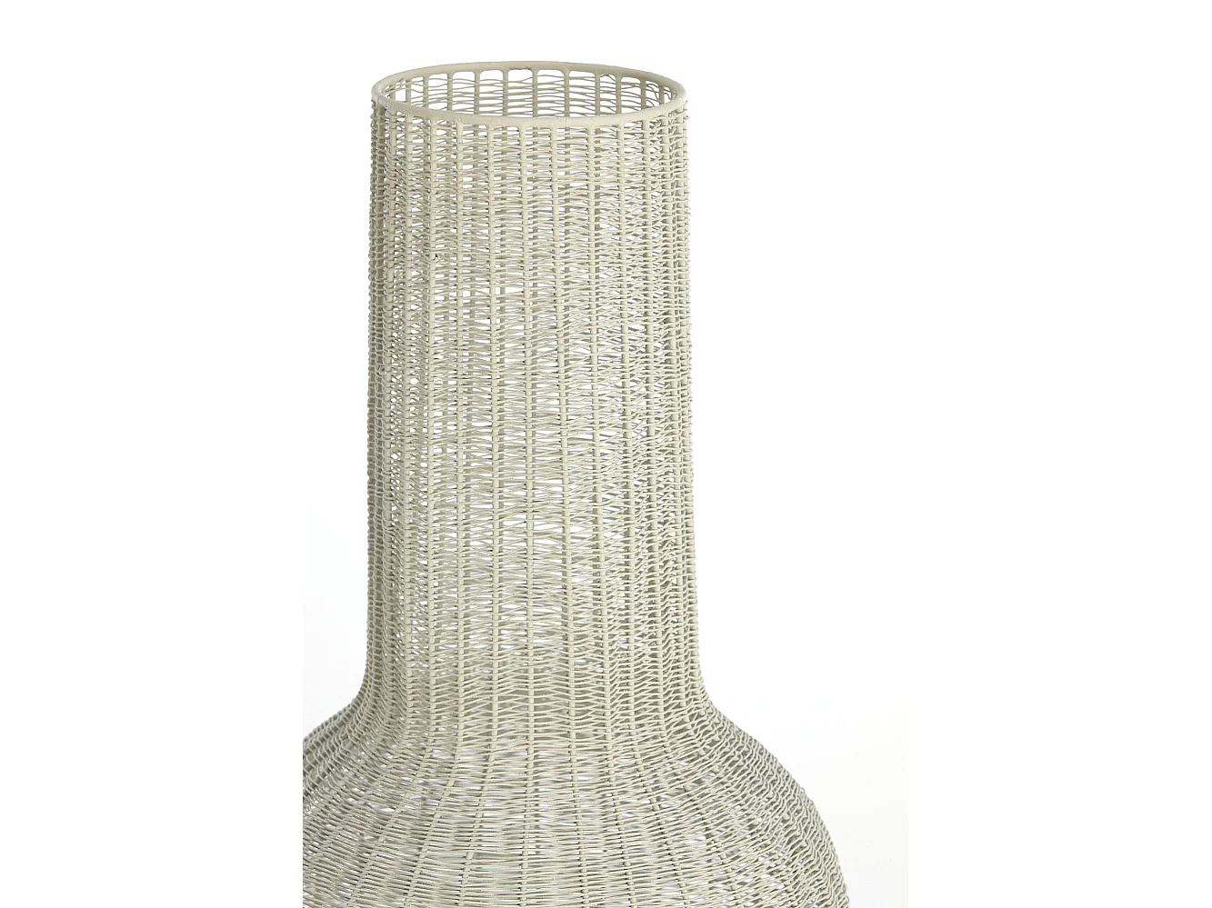 Vase COMPETA - Ø29x63cm - Blanc