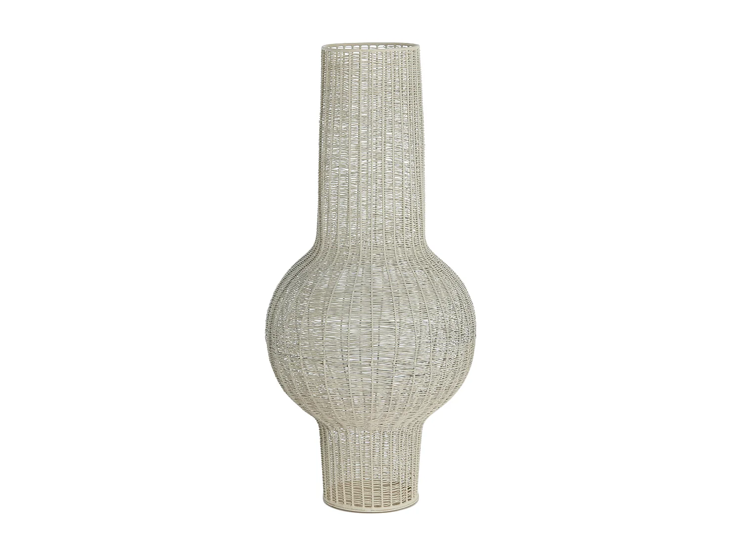Vase COMPETA - Ø29x63cm - Blanc