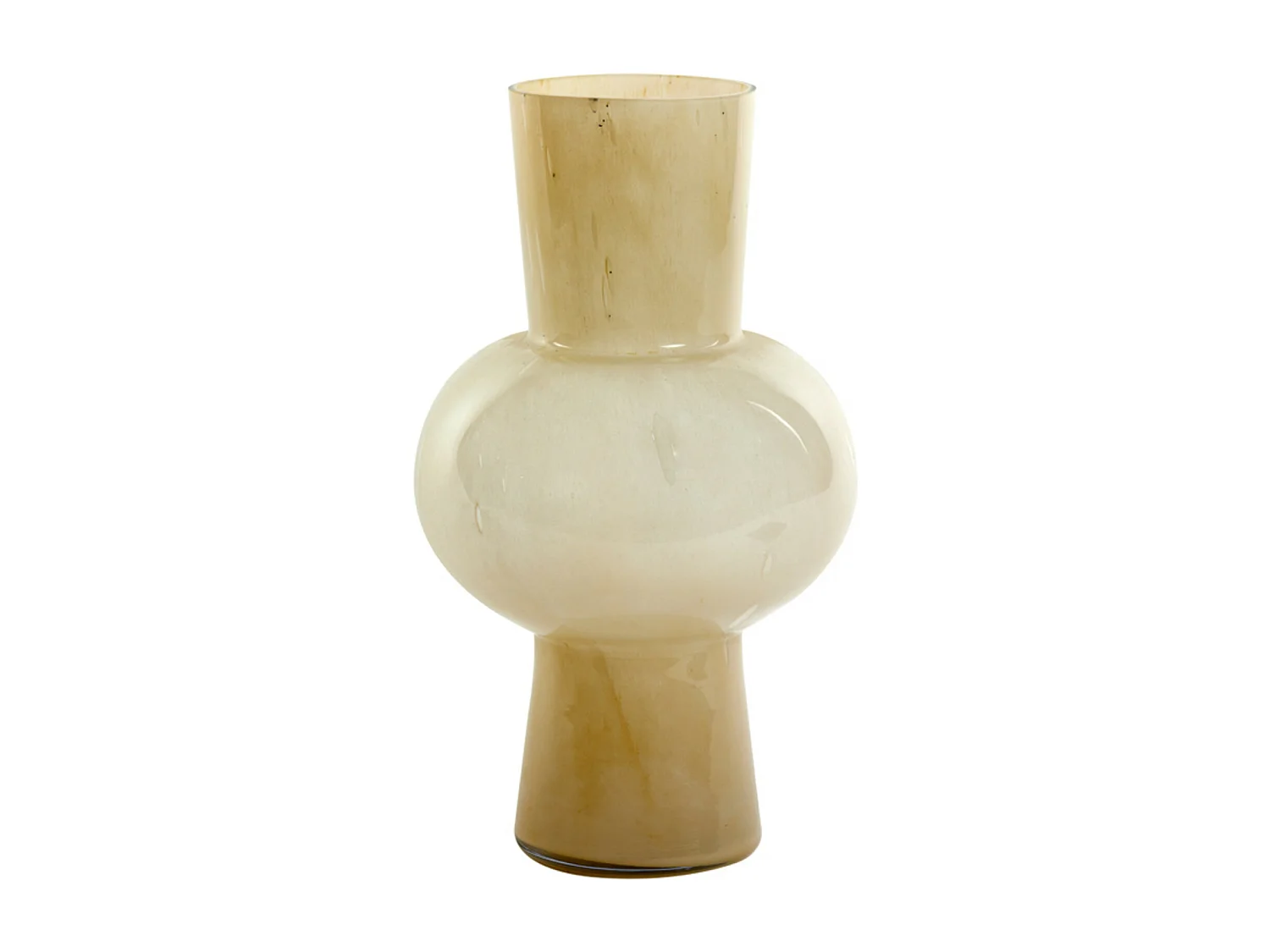 Vase HALLEY - Ø23x40cm - Marron