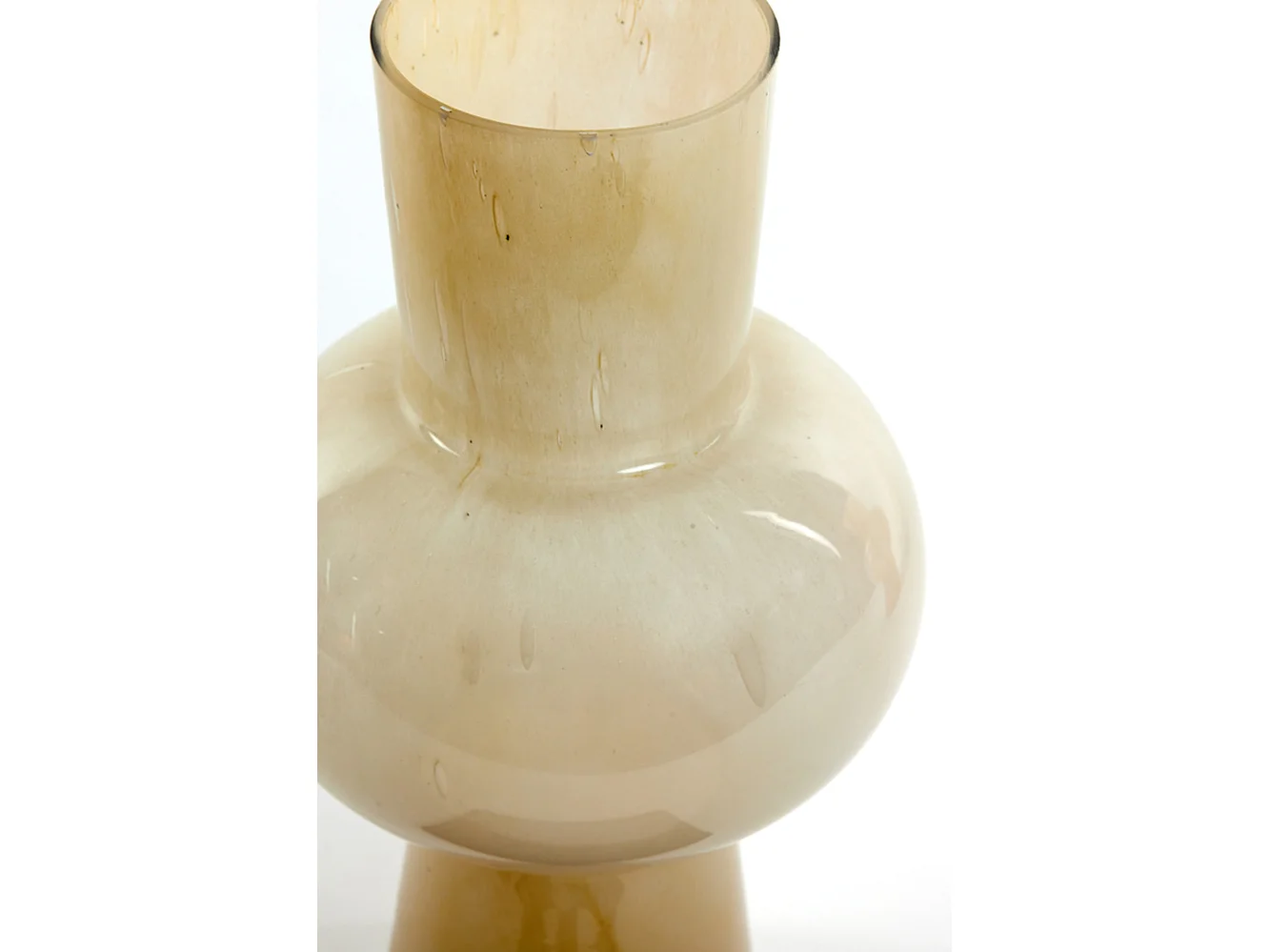 Vase HALLEY - Ø23x40cm - Marron