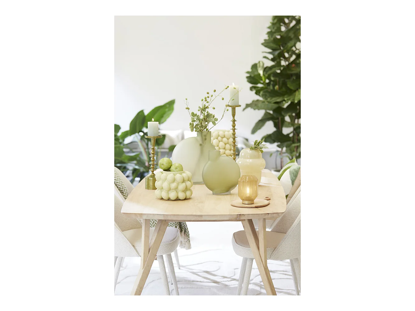 Vase TORNA - 33x16,5x36,5cm - Vert