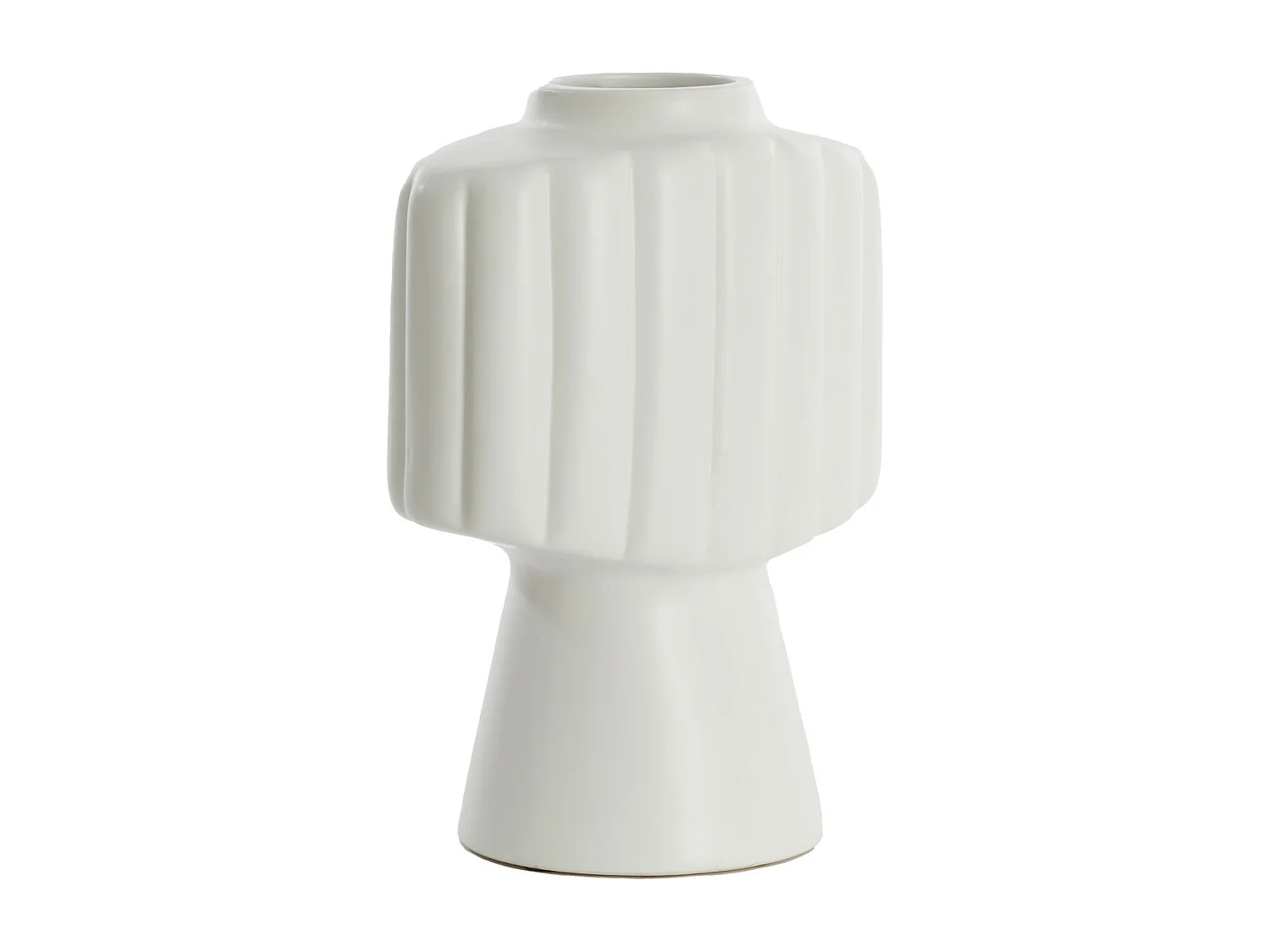 Vaas GANDARA - 29.5x18x38.5cm - Wit