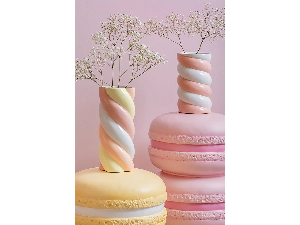 Vase Marshmallow Moyen - Multicolore