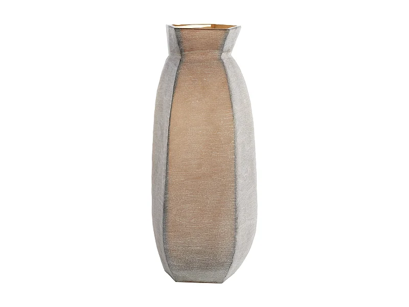 Vase VELIKO - 24,5x22,5x50,5cm - Braun