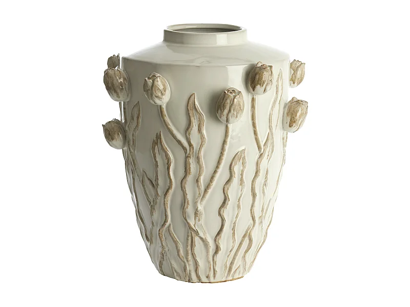 Vaas JUANA - Ø38x45cm - Wit