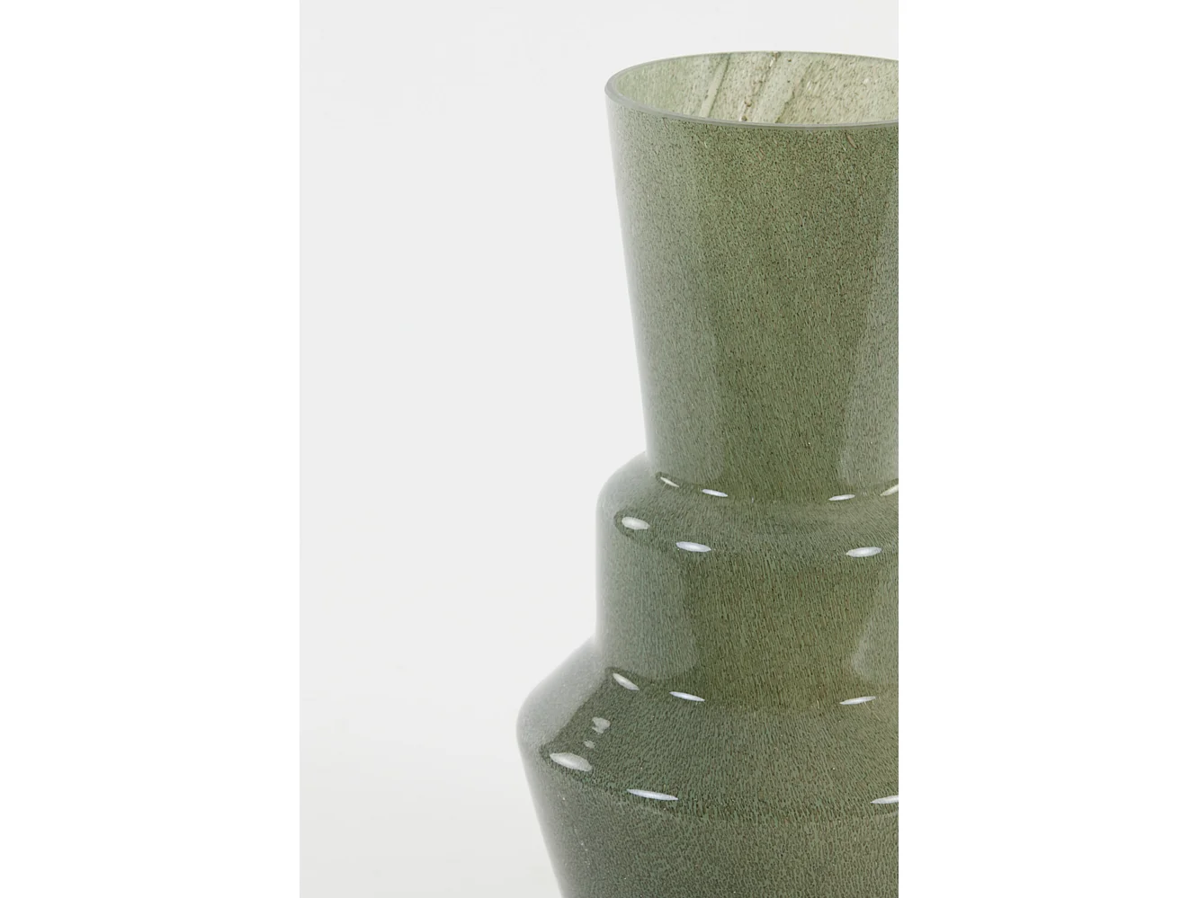 Vase TROSMU - Ø20,5x36cm - Vert