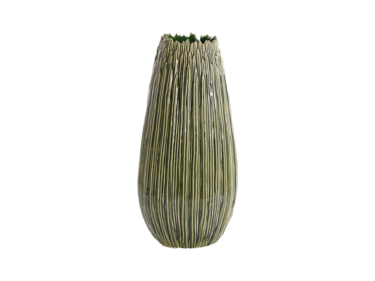 Vase KOPRA - Ø24,5x52cm - Vert