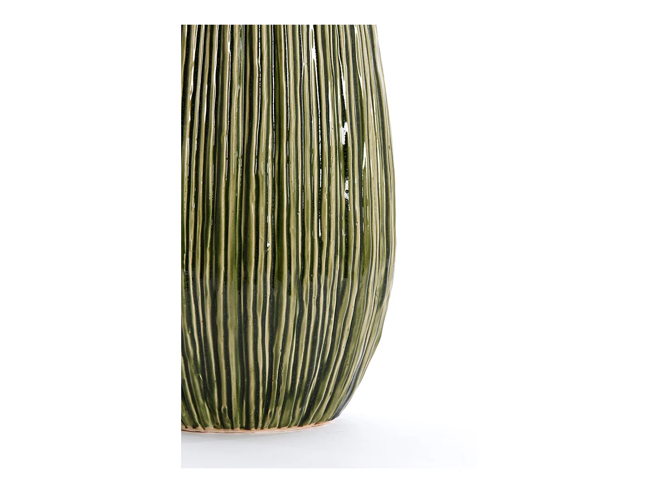 Vase KOPRA - Ø24,5x52cm - Vert