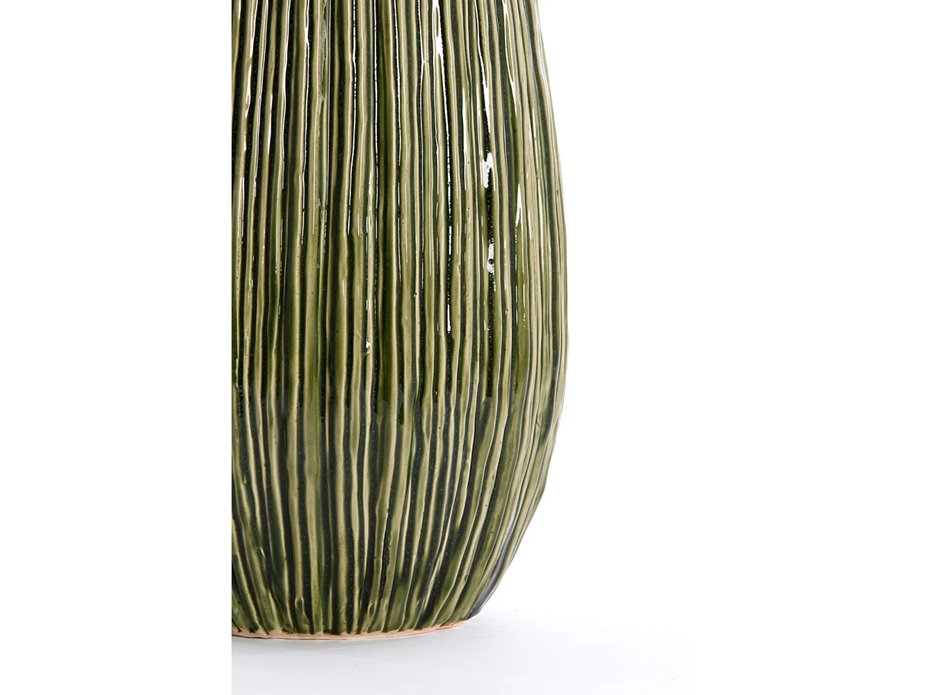 Jarrón KOPRA - Ø24,5x52cm - Verde