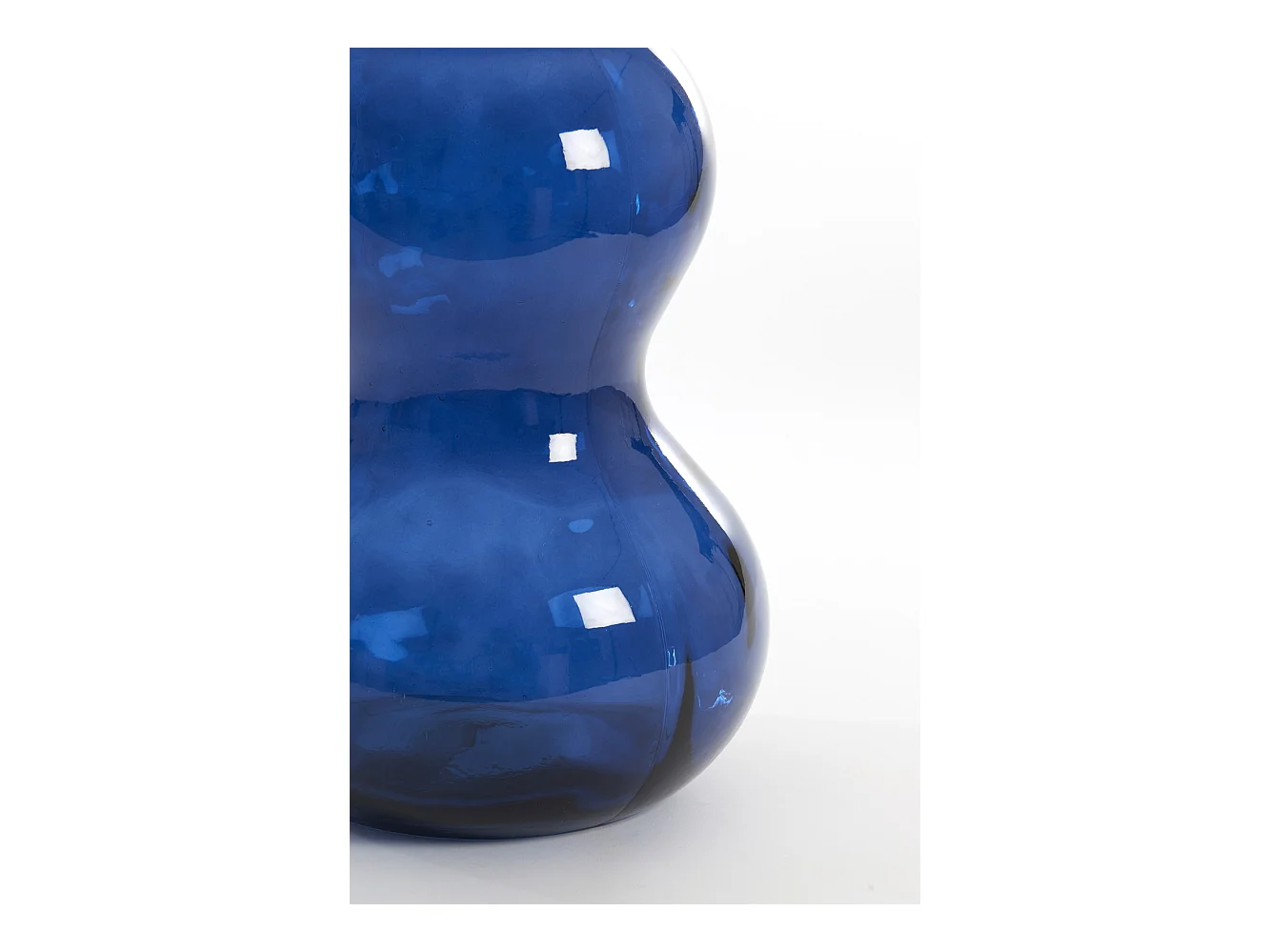 Vase VENERIO - Ø26,5x75cm - Bleu