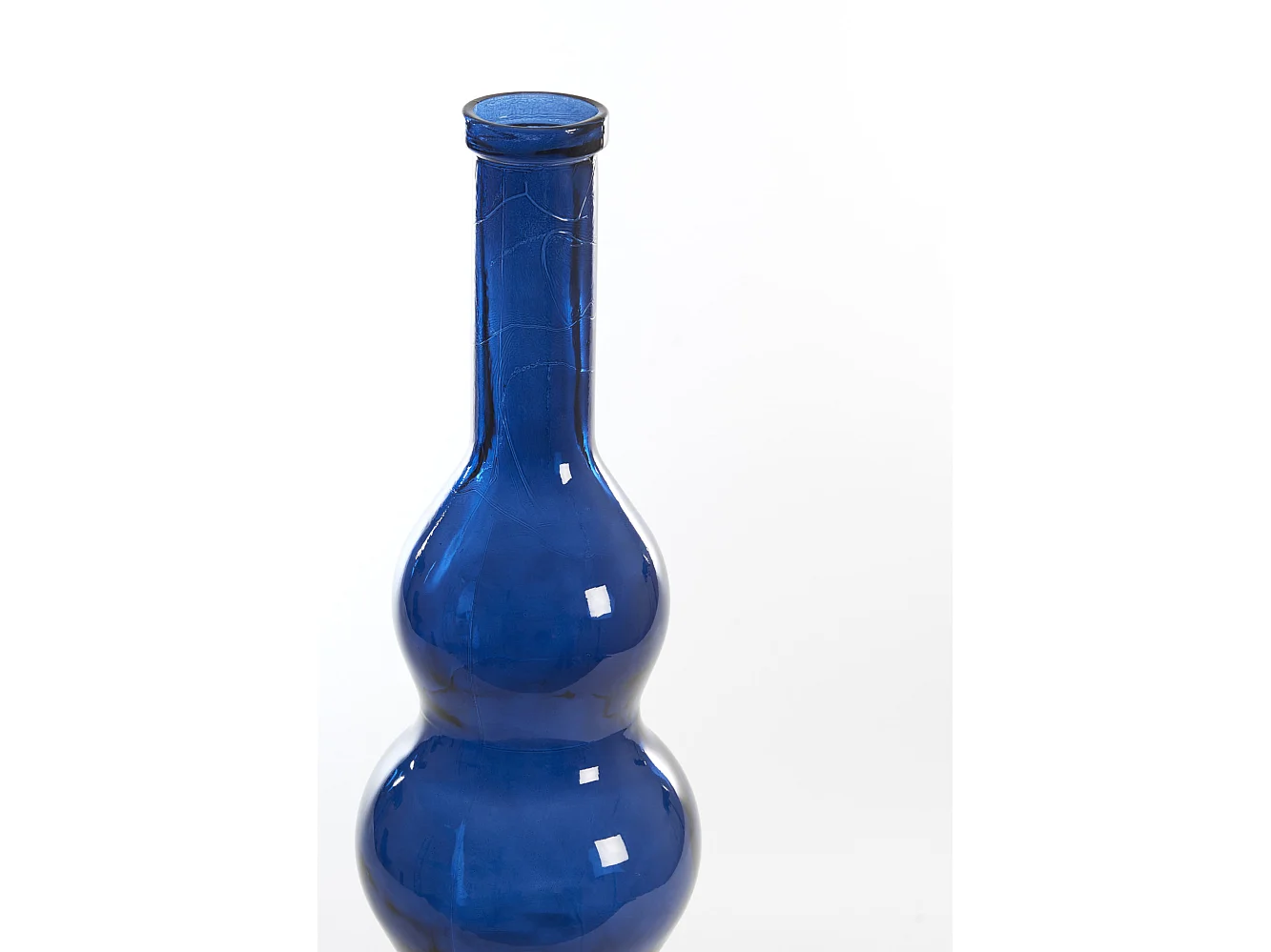 Vase VENERIO - Ø26,5x75cm - Bleu