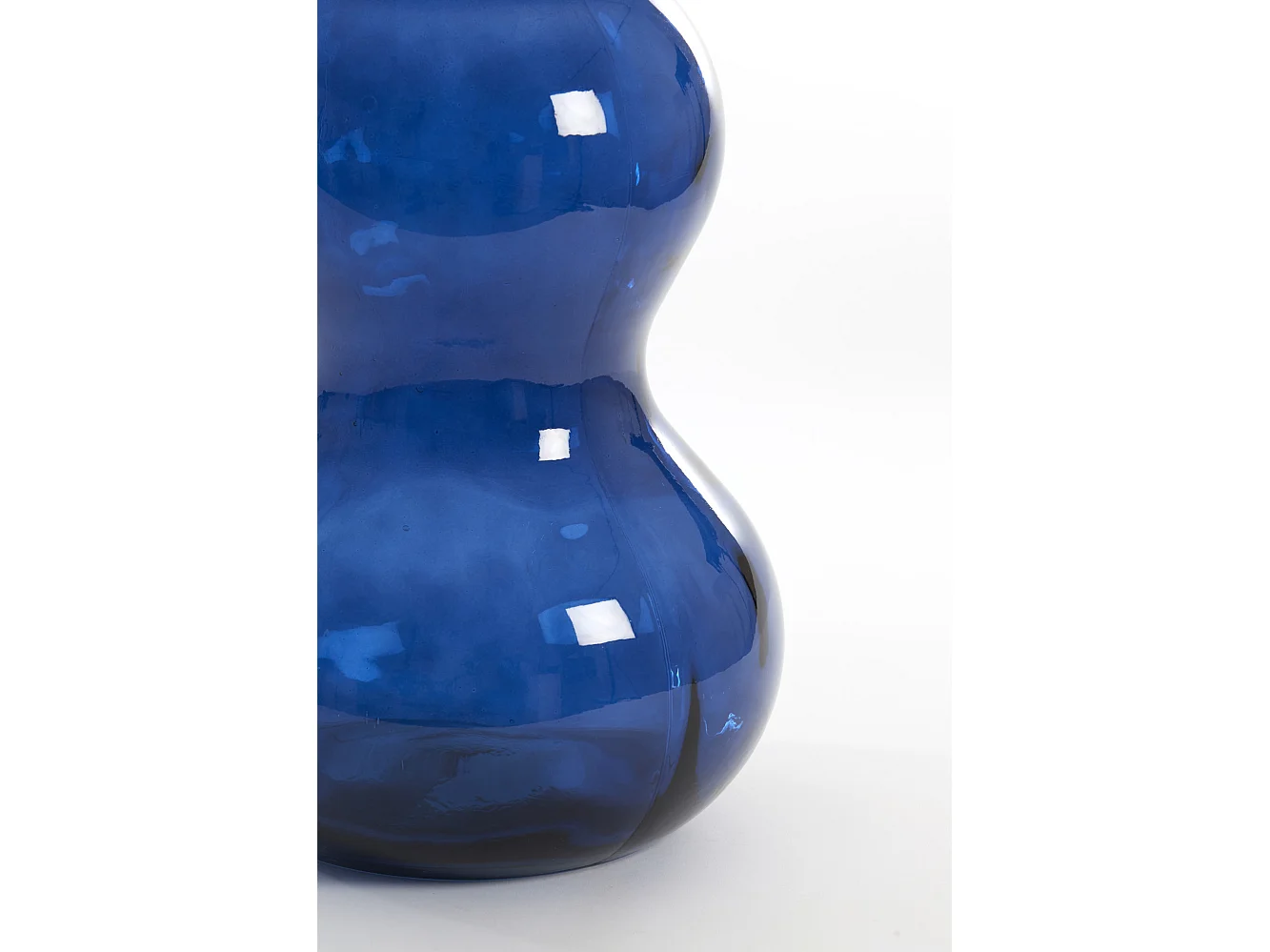 Vase VENERIO - Ø26,5x75cm - Bleu