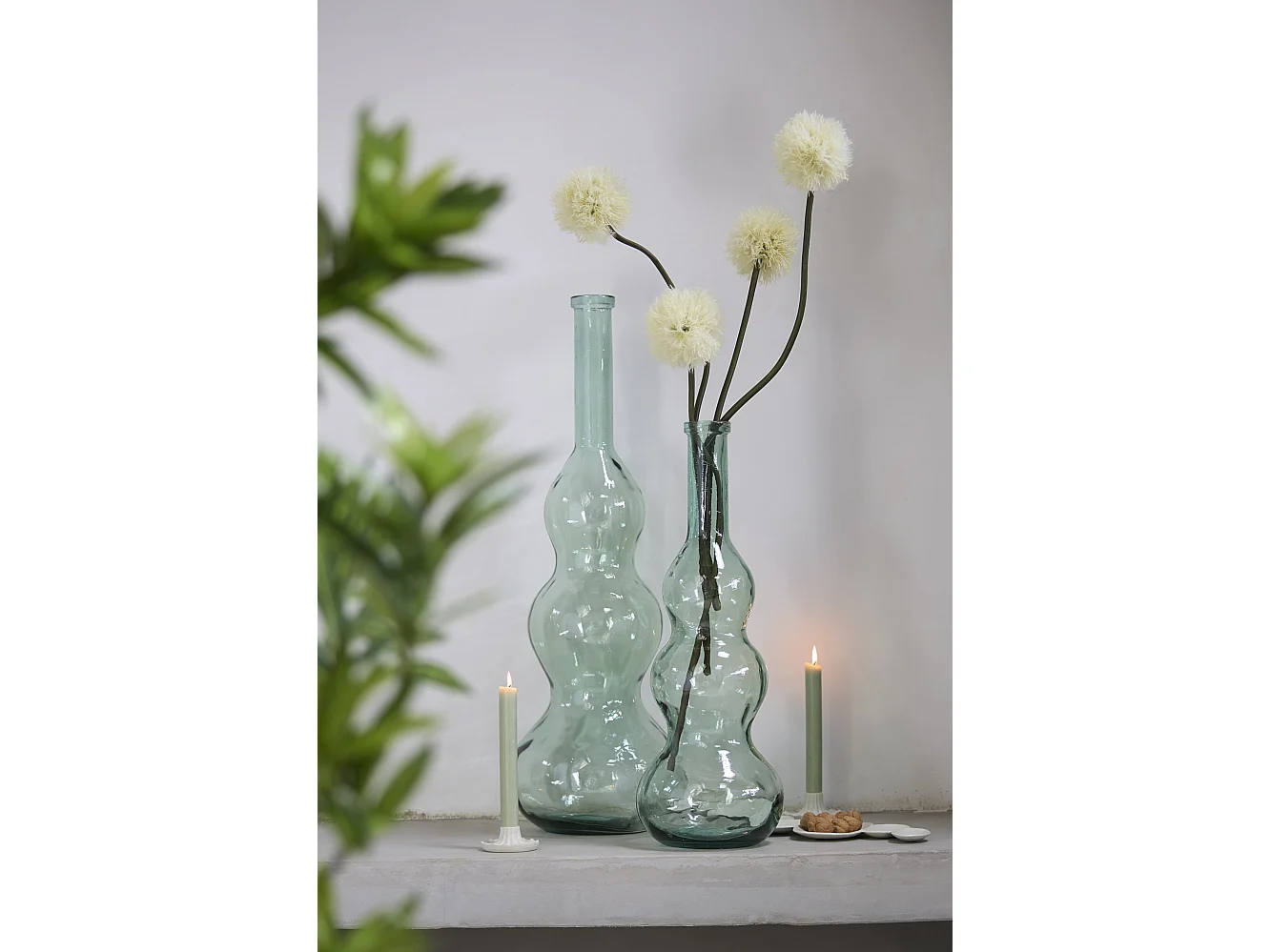 Vase VENERIO - Ø33x100cm - Vert