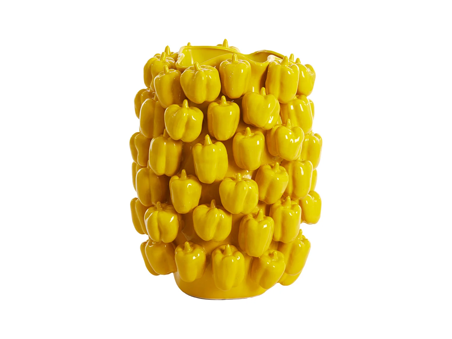 Vase BELLPEPPER - 35x33x47cm - Jaune