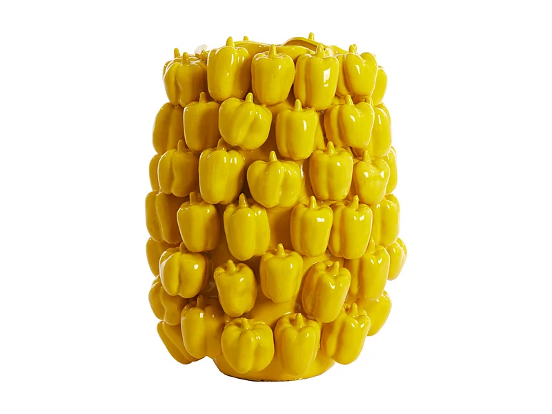 Vase BELLPEPPER - 35x33x47cm - Jaune