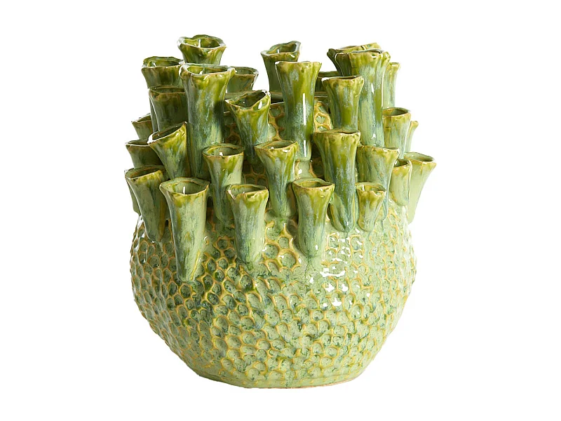 Vaas KYRAL - Ø27.5x27.5cm - Groen