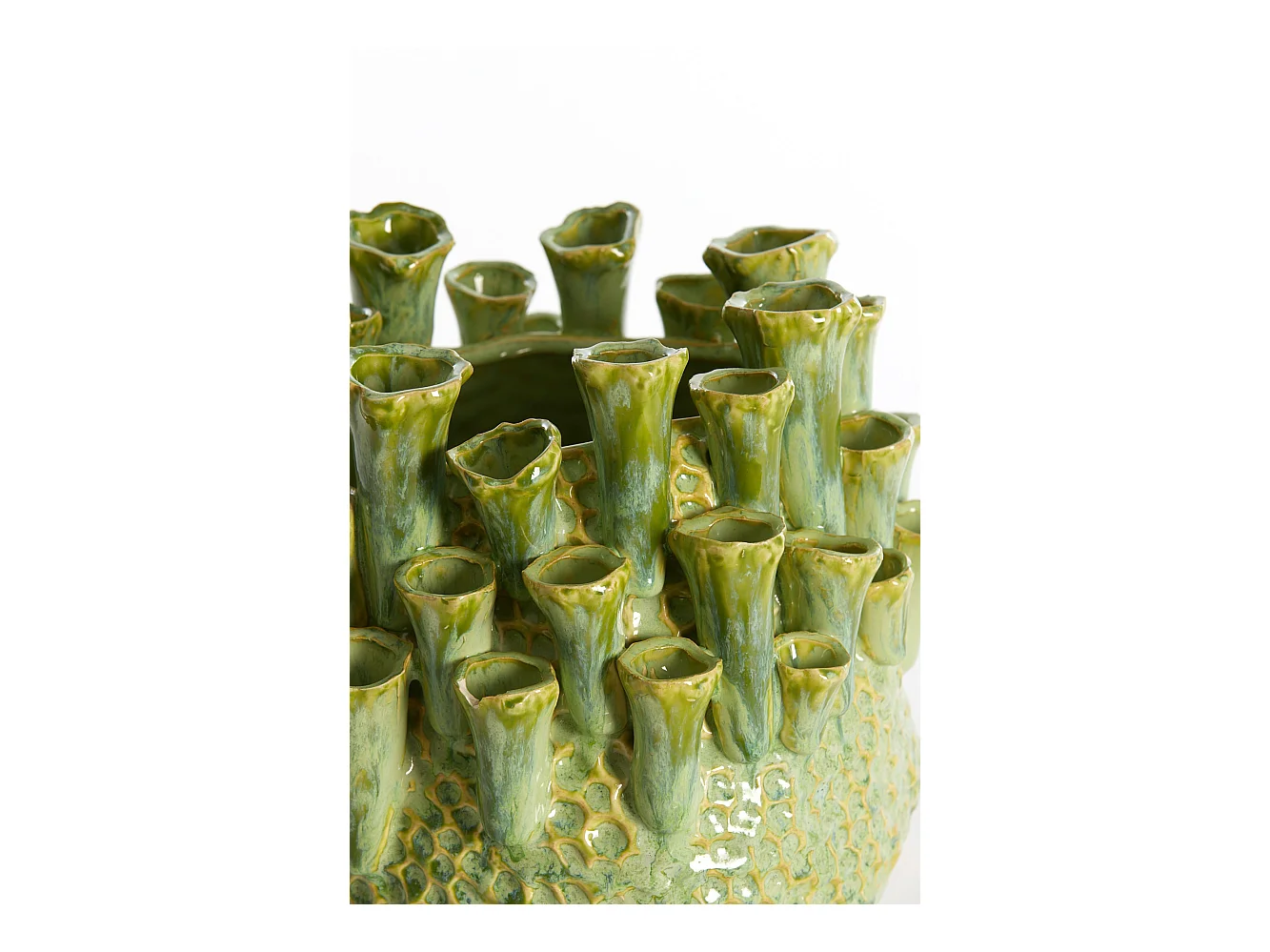 Vase KYRAL - Ø27,5x27,5cm - Vert