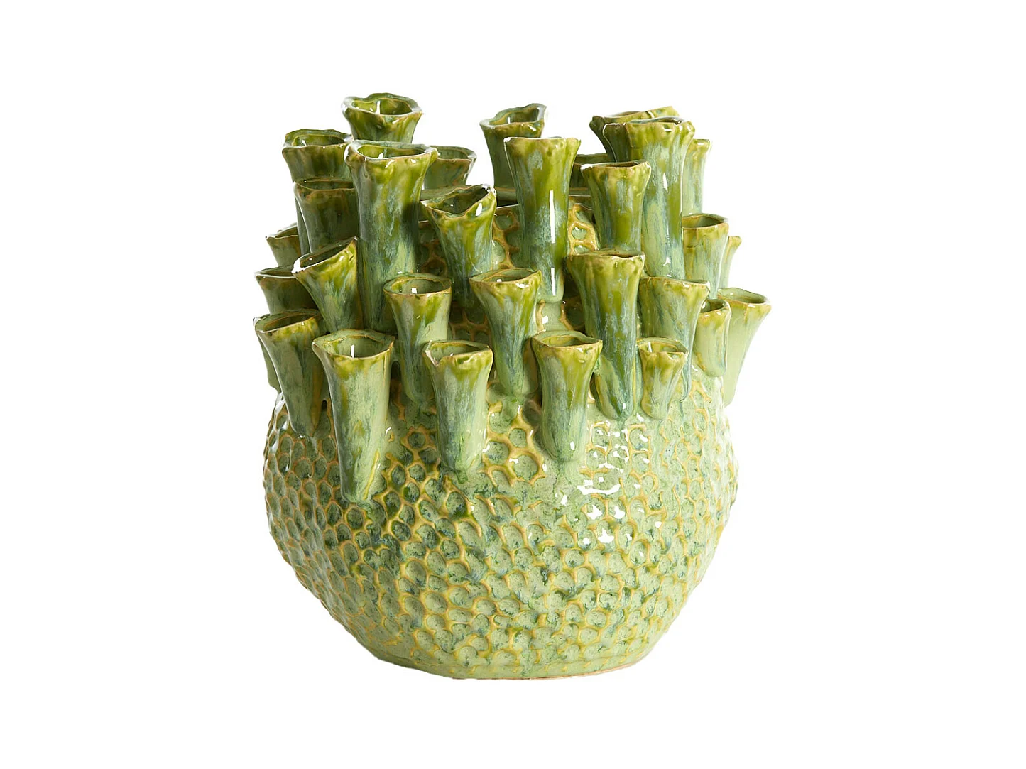 Vase KYRAL - Ø27,5x27,5cm - Vert