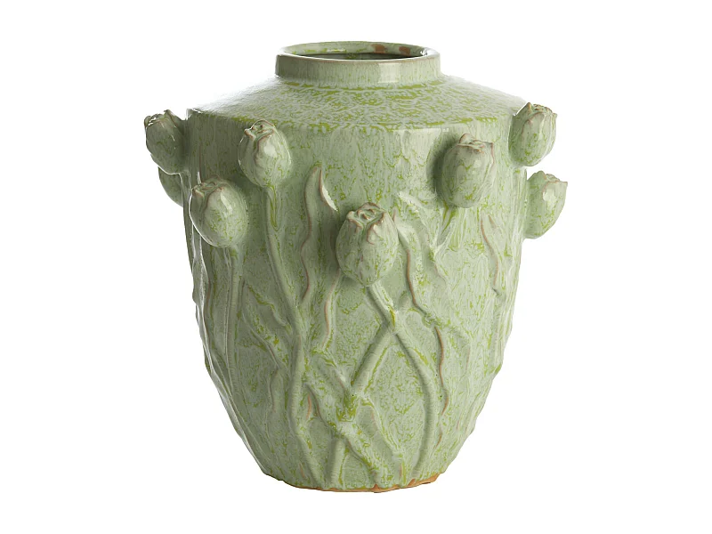 Vase JUANA - Ø36x36cm - Vert