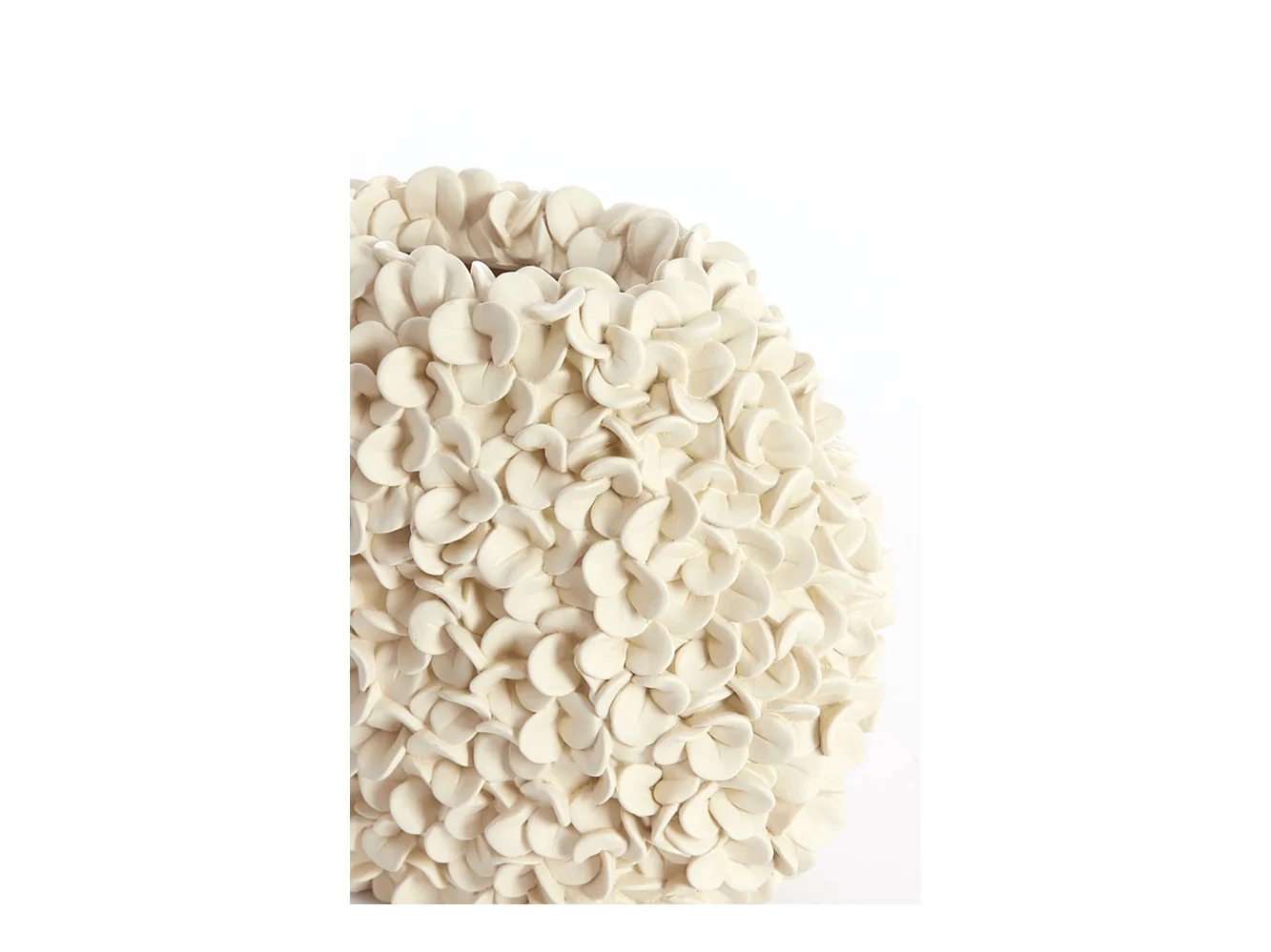 Vase PHYLIA - 52x23x46,5cm - Blanc
