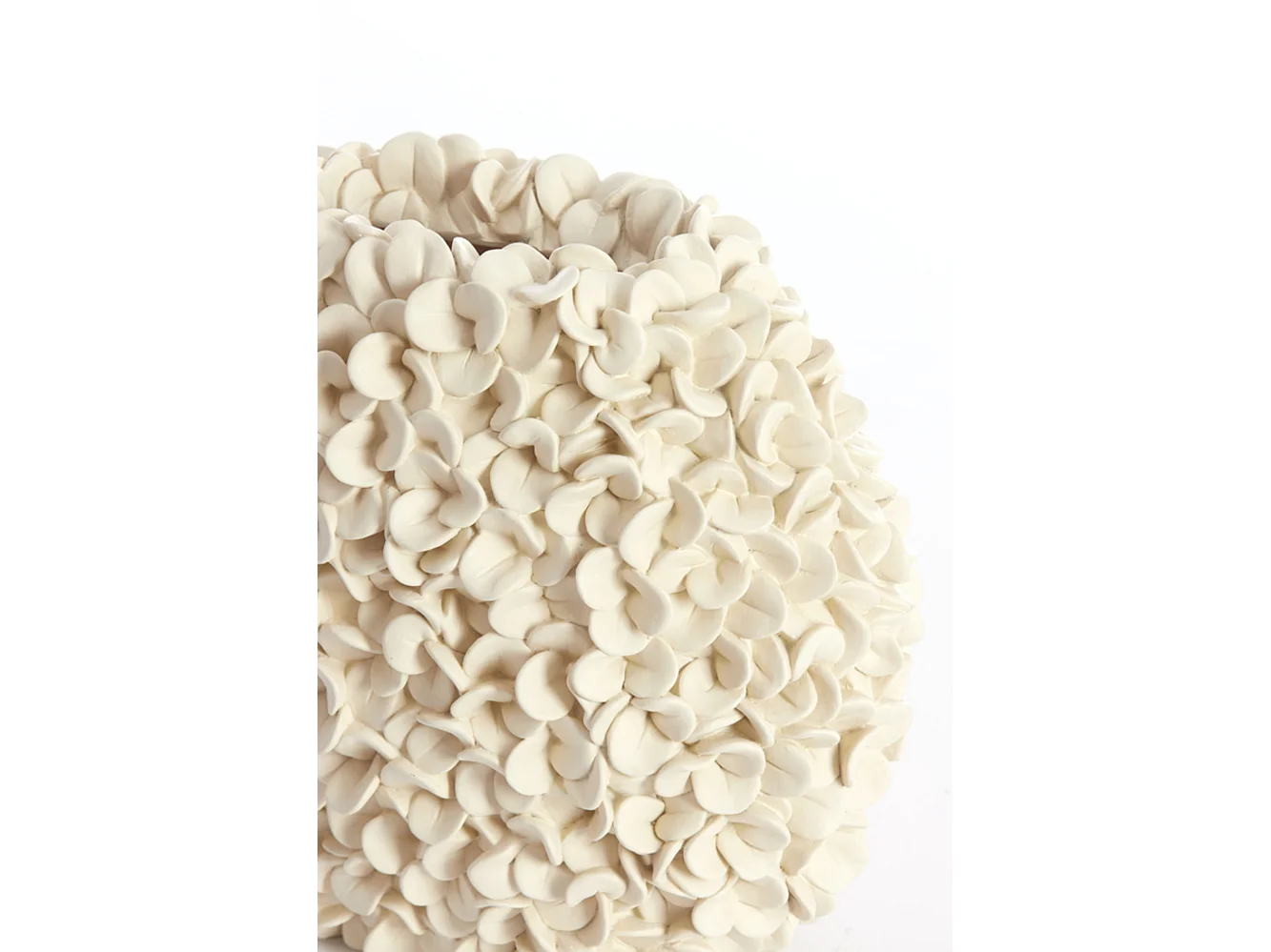 Vase PHYLIA - 52x23x46,5cm - Blanc