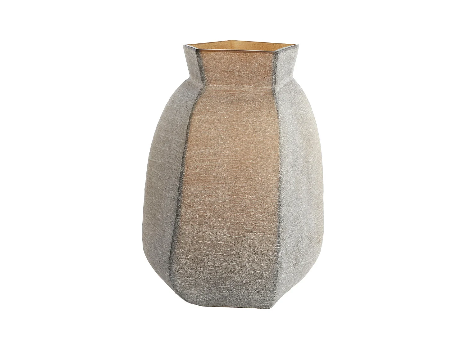 Vase VELIKO - 28x25,5x40cm - Marron
