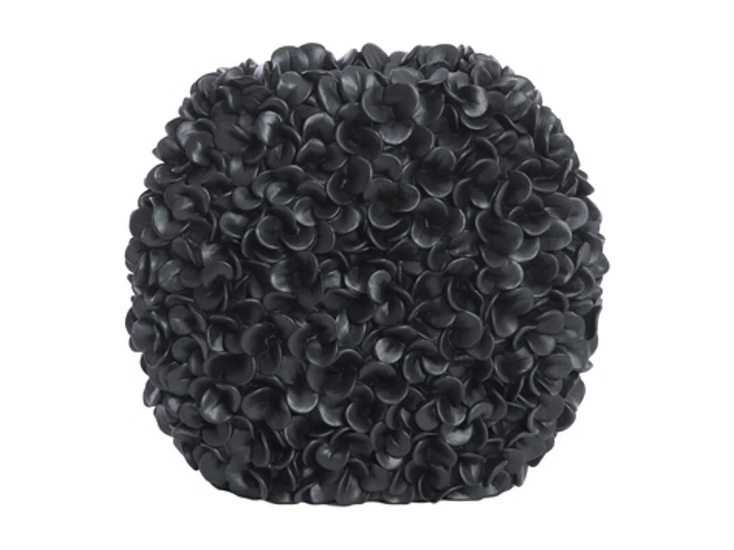 Vase PHYLIA - 31,5x17x28cm - Noir