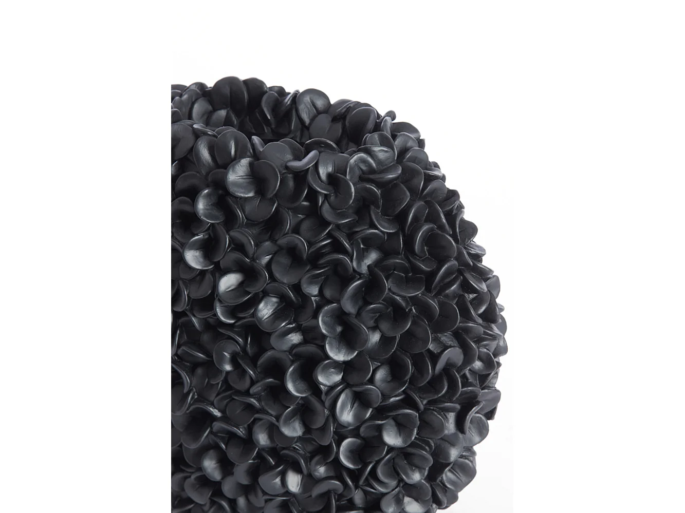 Vase PHYLIA - 31,5x17x28cm - Noir