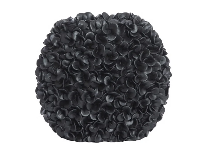 Vase PHYLIA - 31,5x17x28cm - Noir