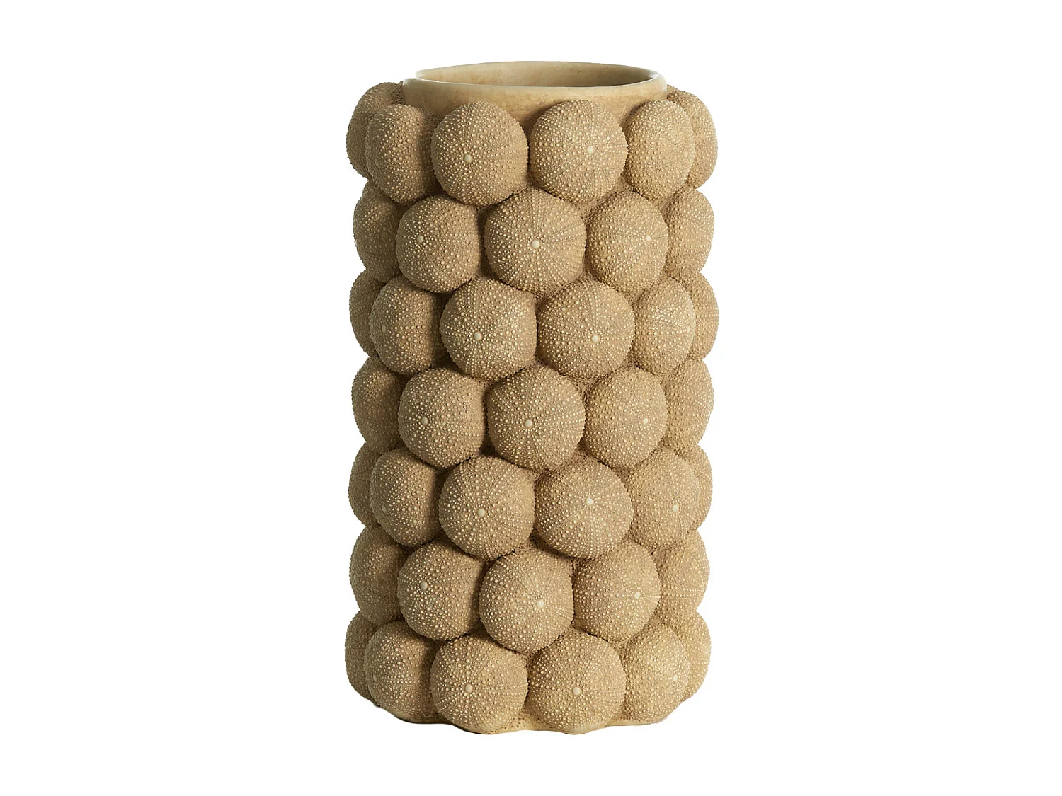 Vase OURSIN - Ø19x32,5cm - Marron