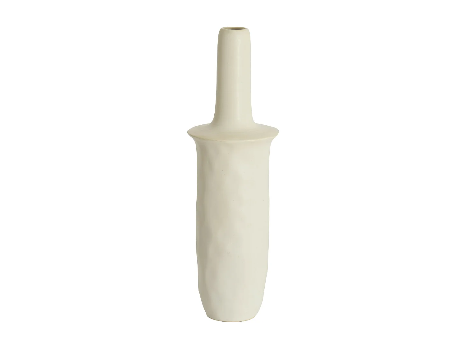 Vase SENNES - Ø20x65,5cm - Blanc