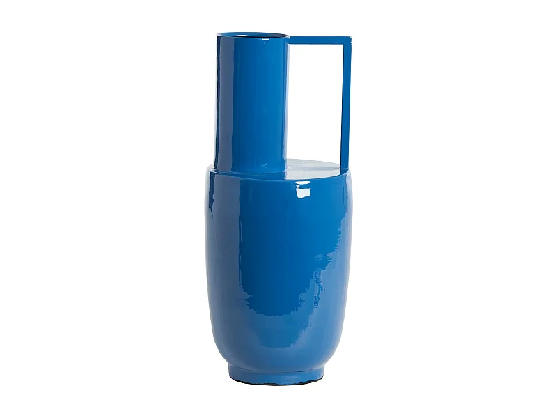 Vase CERTALO - Ø20x53cm - Blau