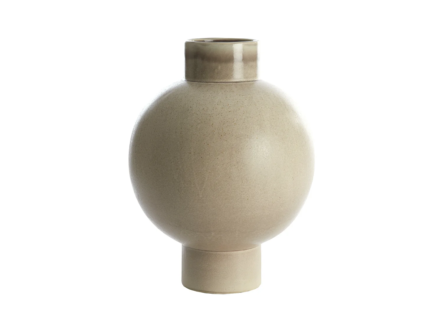 Vase ZELATA - Ø34x46cm - Marron