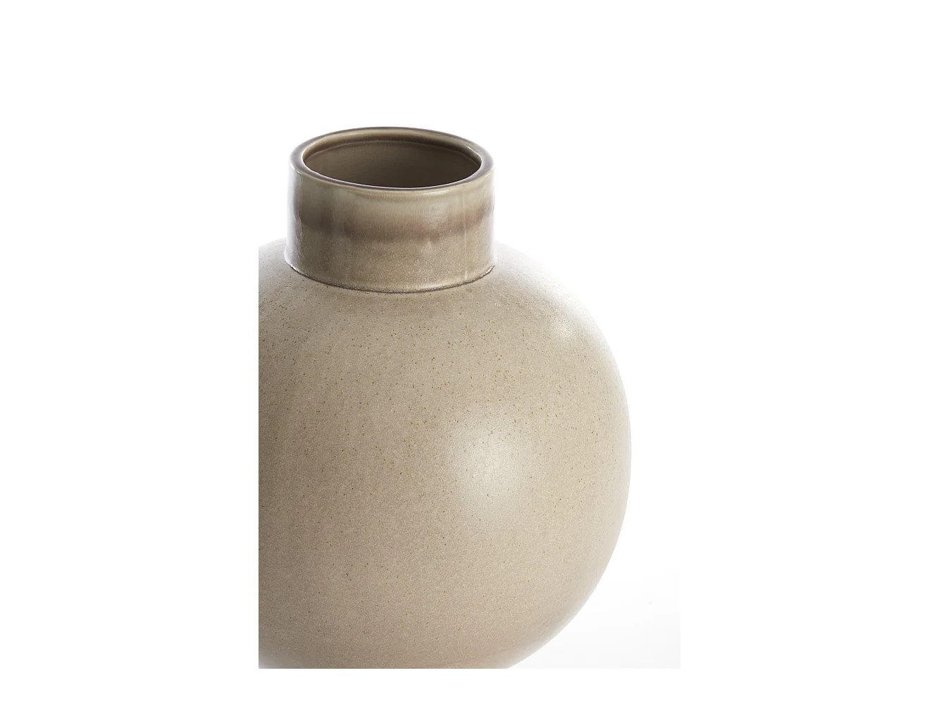 Vase ZELATA - Ø34x46cm - Marron